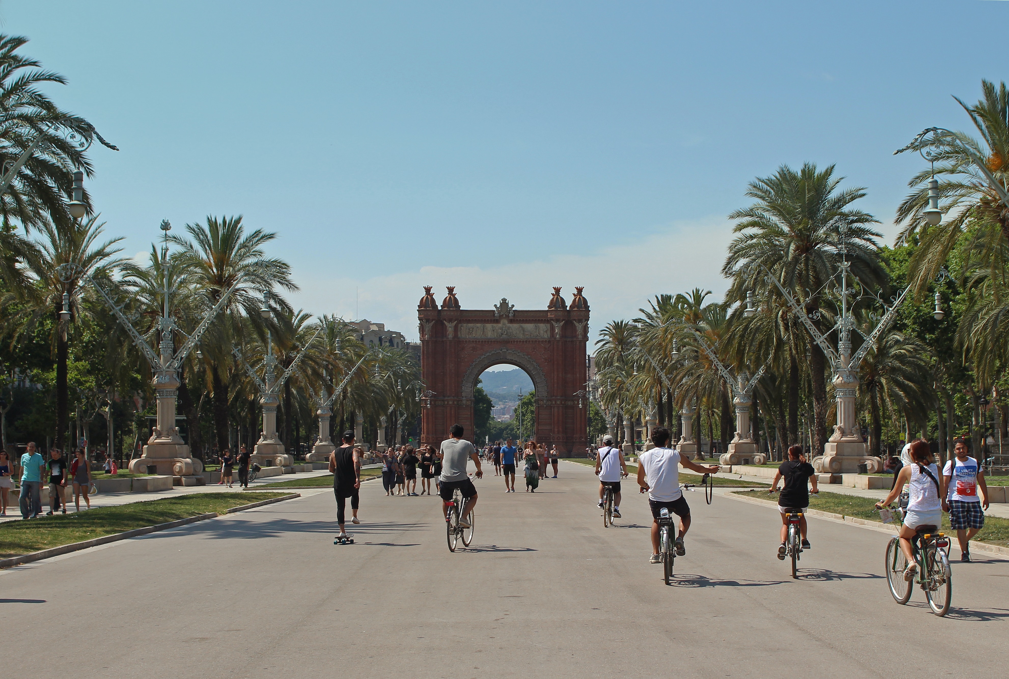 Barcelona's Triumph Arc