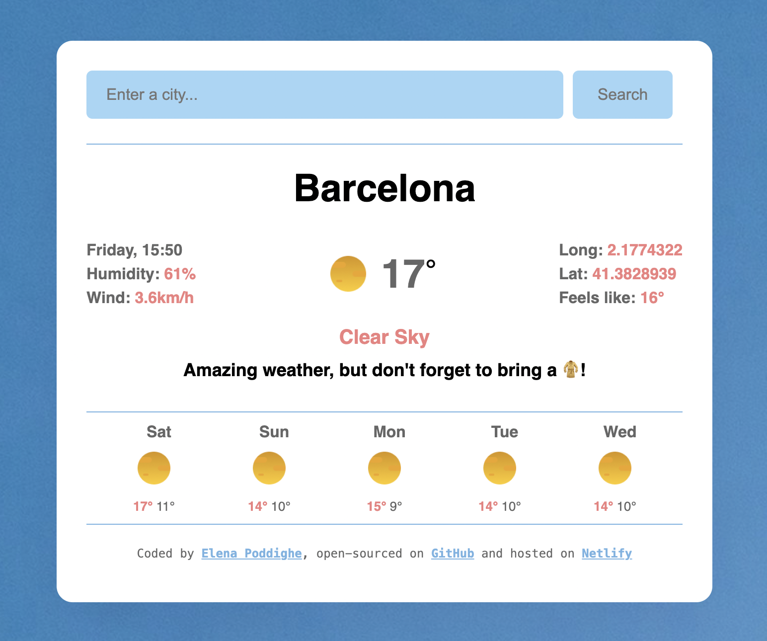 Weather App Image